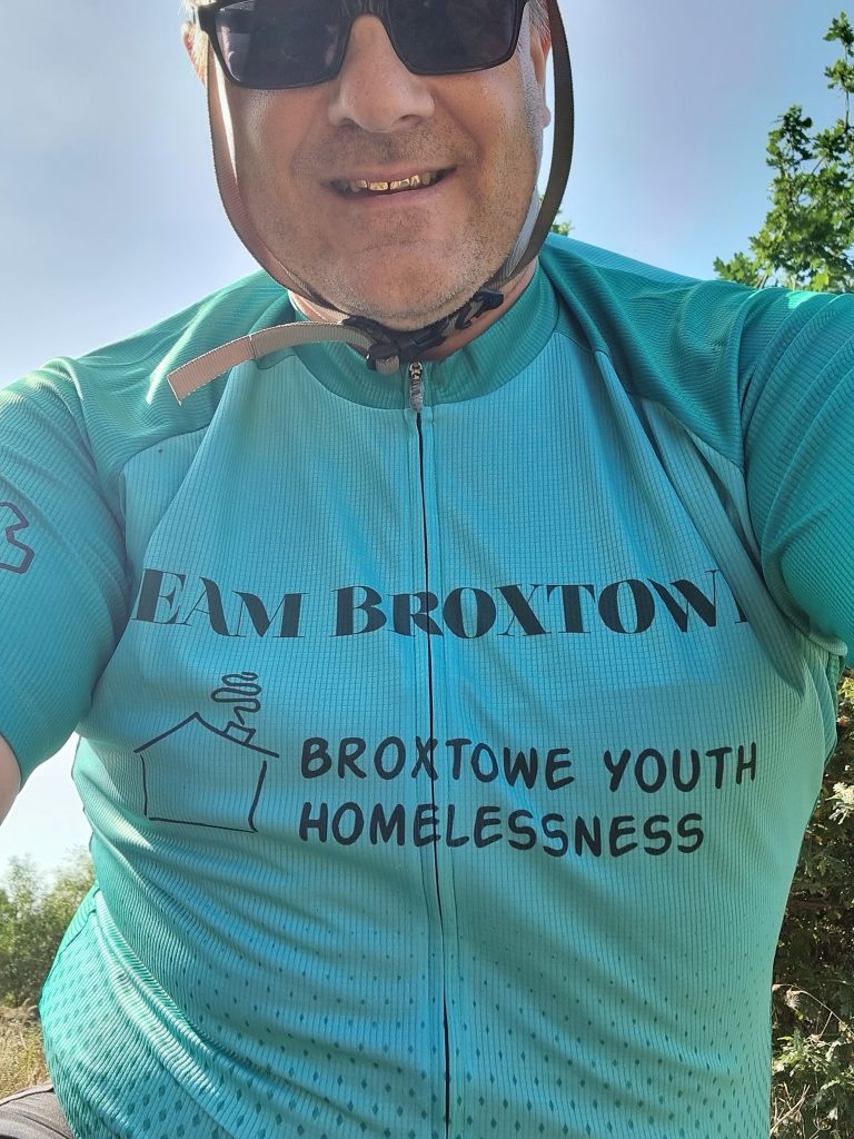 BROXTOWE MAYOR GETS ON HIS BIKE FOR CHARITY CYCLE
